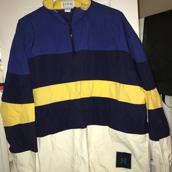 Vintage IZOD Rain Jacket - Picture 1 of 4
